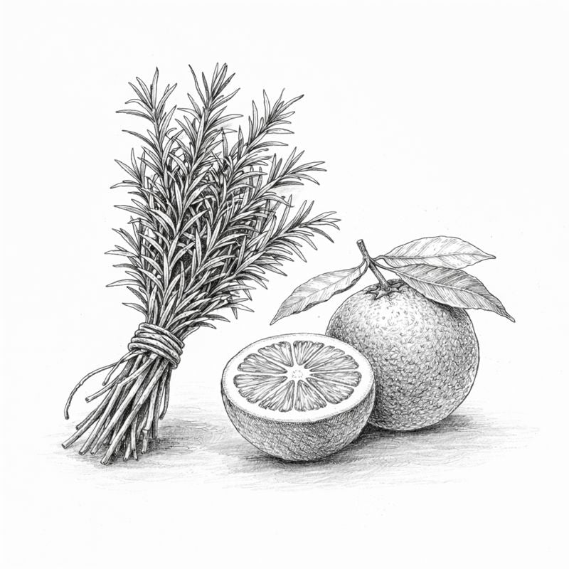 Rosemary + Sweet Orange Tealights