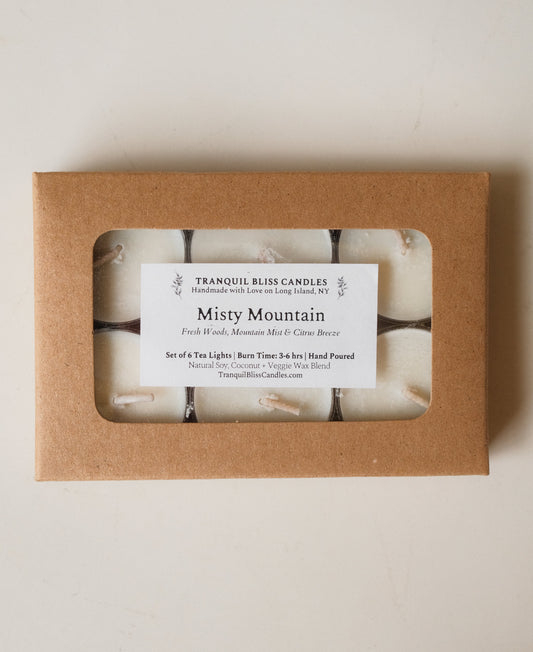 Misty Mountain Tealights