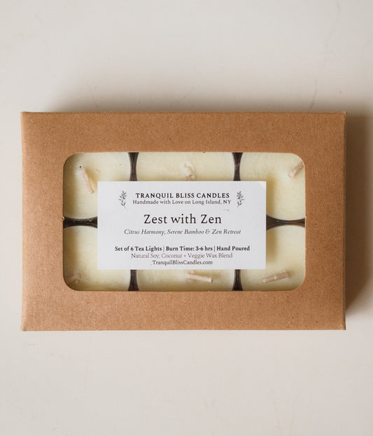 Zest with Zen Tealights