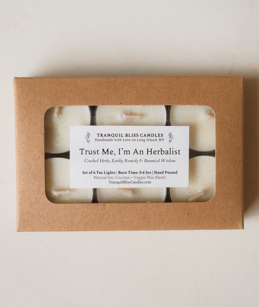Trust Me, I’m an Herbalist Tealights