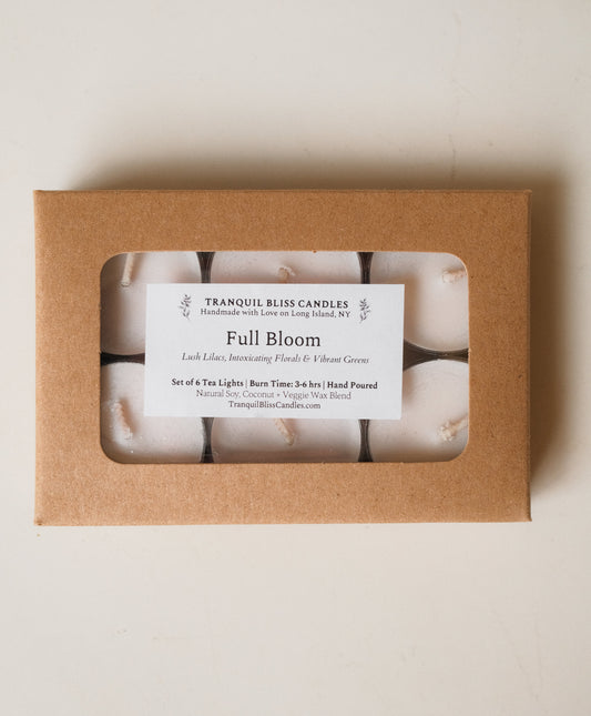 Full Bloom Tealights