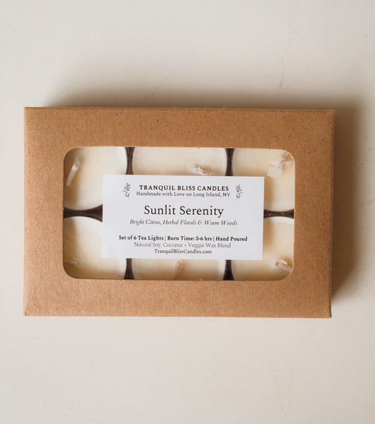 Sunlit Serenity Tealights