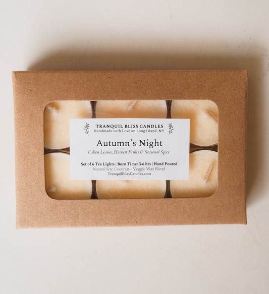 Autumn's Night Tealights