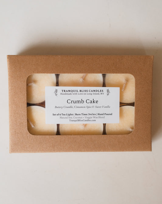 Crumb Cake Tealights