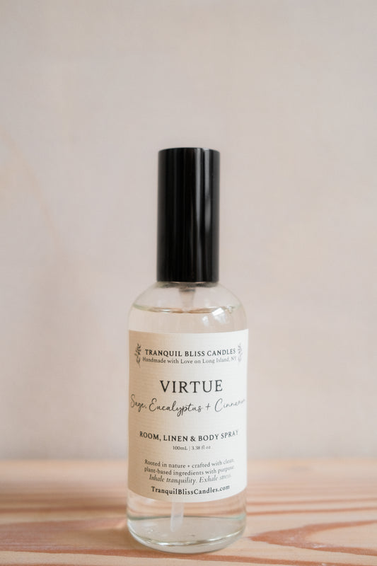 Virtue ā Sage, Cinnamon + Eucalyptus