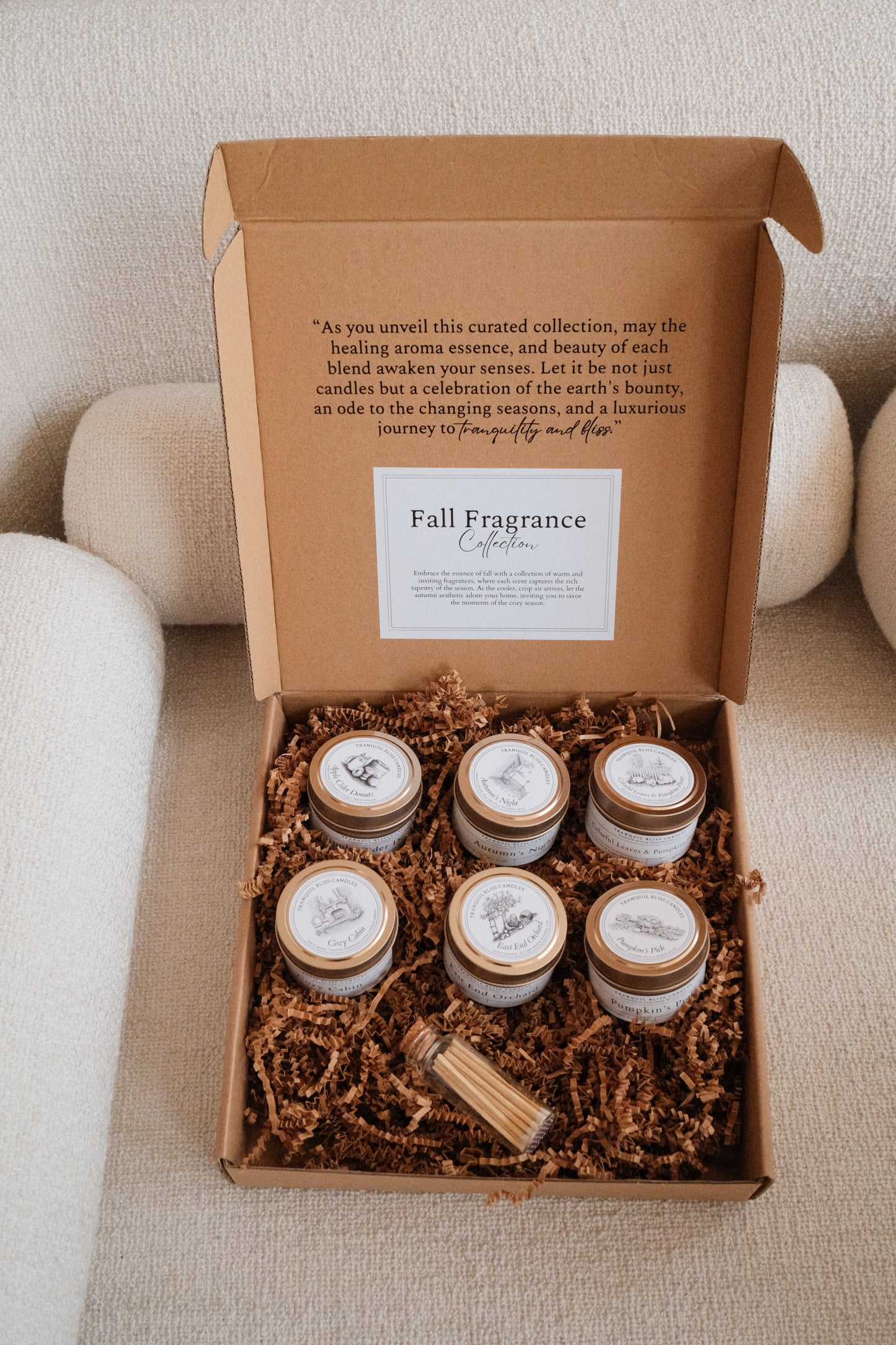 Fall Fragrance Collection - Gift Set Sampler- without tools