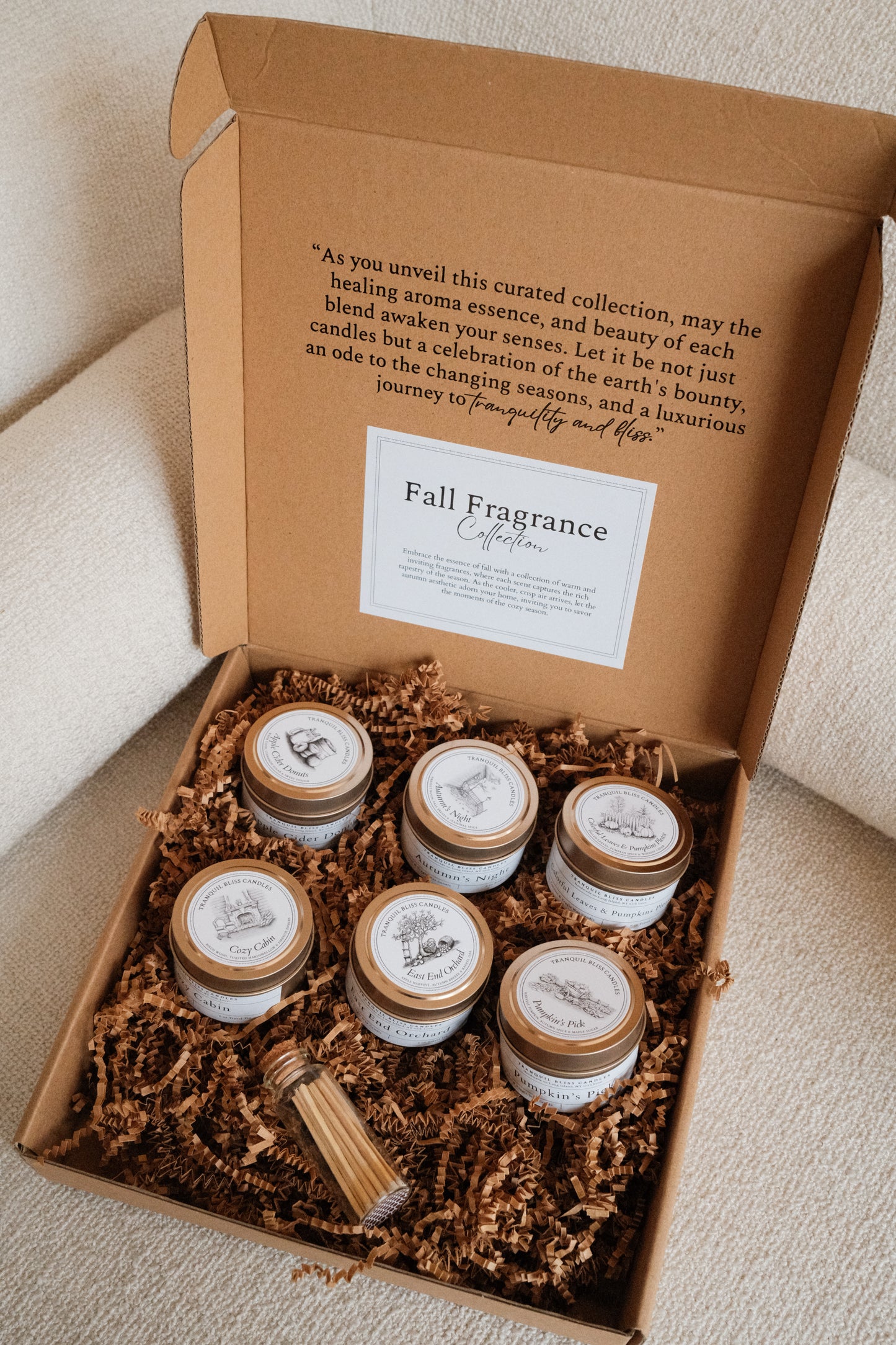 Fall Fragrance Collection - Gift Set Sampler- without tools
