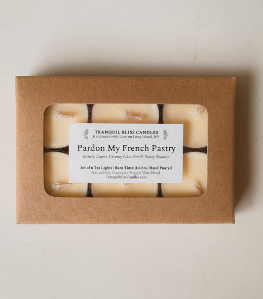 🎁 Pardon My French Pastry Tealights (100% off)